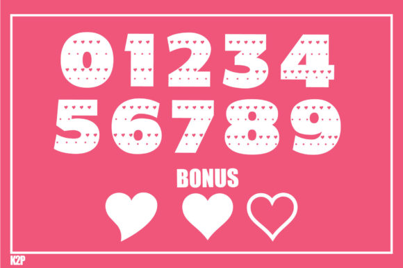 Cute Cupid Font PNG with transparent background - Preview 2