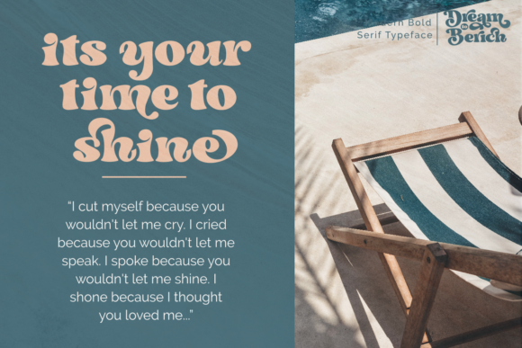 Dream to Berich Font Font PNG with transparent background - Preview 4