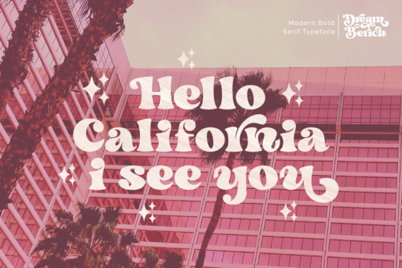 Dream to Berich Font Font PNG with transparent background - Preview 5