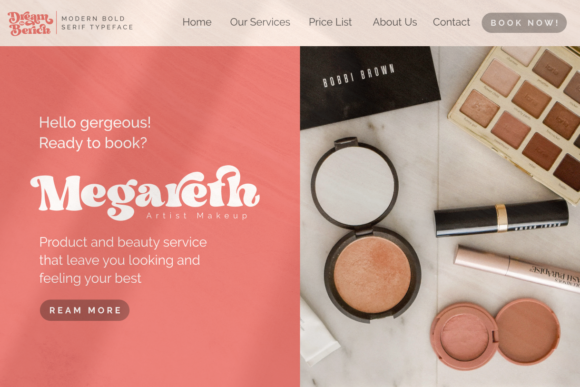Dream to Berich Font Font PNG with transparent background - Preview 6