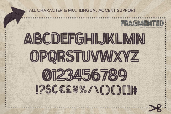 Fragmented Font - Preview 6