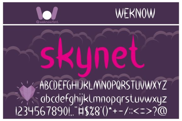 Heart Shaped Font PNG with transparent background - Preview 1