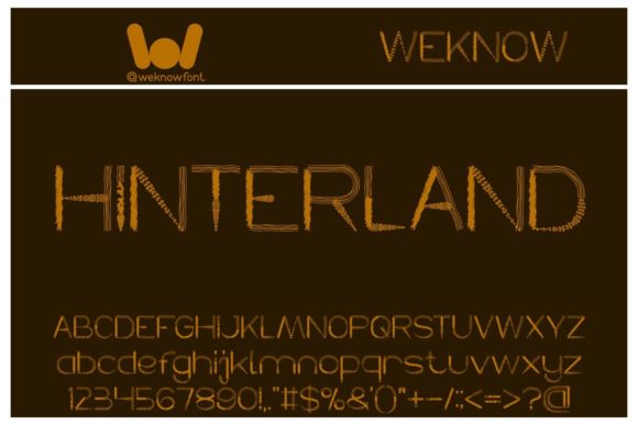 Herbalist Font - Preview 1
