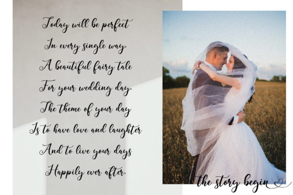 Margot Love Font font preview - 3