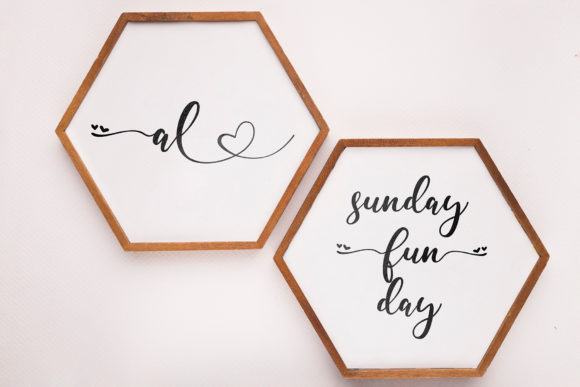 Margot Love Font font preview - 5