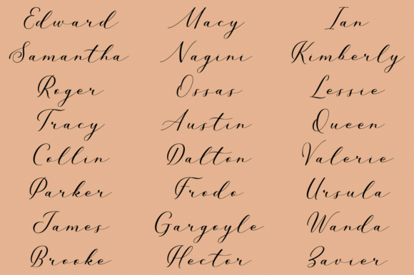 Millerstone Font PNG with transparent background - Preview 5