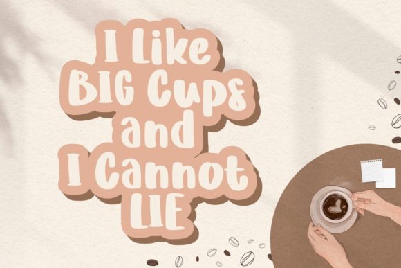 Pink Happy Font PNG with transparent background - Preview 2