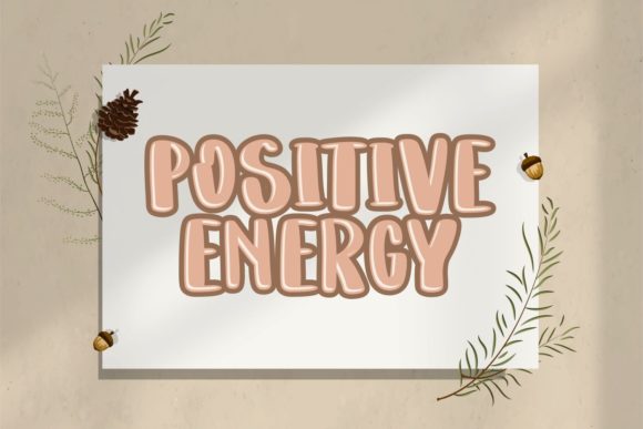 Pink Happy Font PNG with transparent background - Preview 3