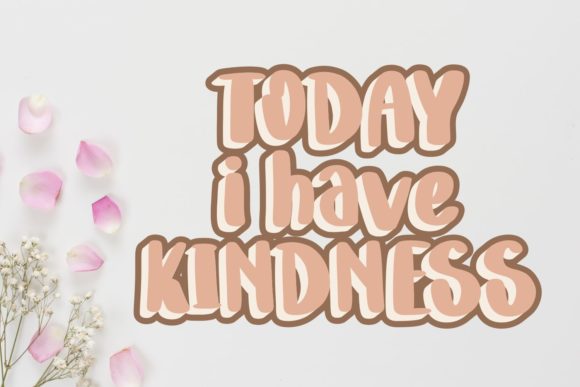 Pink Happy Font PNG with transparent background - Preview 4