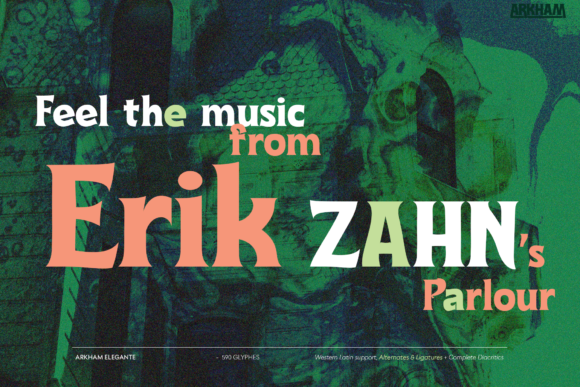 Arkham Font - Preview 3