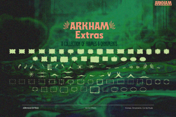 Arkham Font - Preview 6