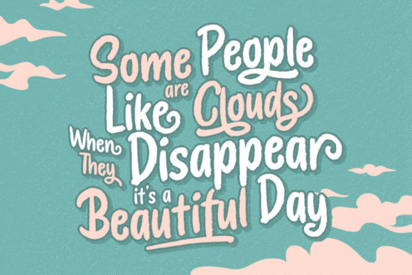 Bloom Monday Font - Preview 2