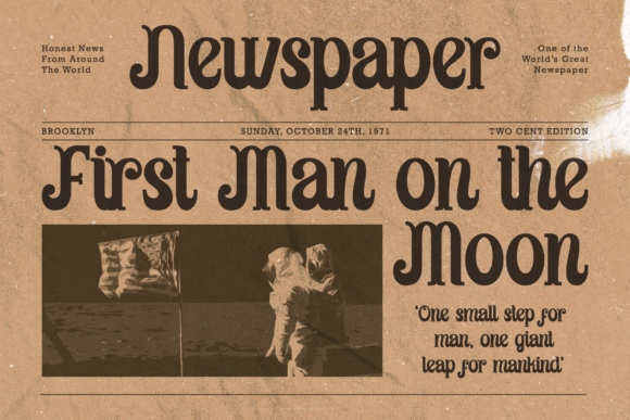 Bluvers Town Font - Preview 3