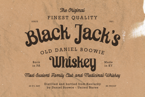 Bluvers Town Font - Preview 4