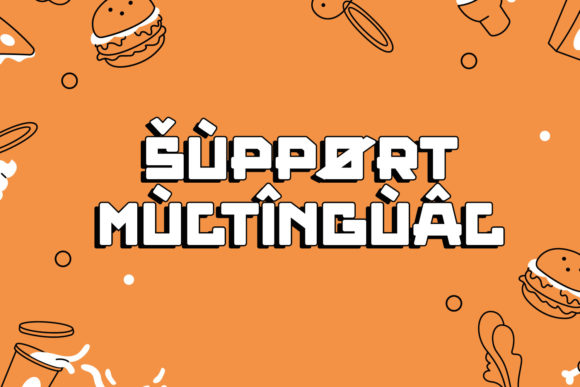 Break Fast Font - Preview 3