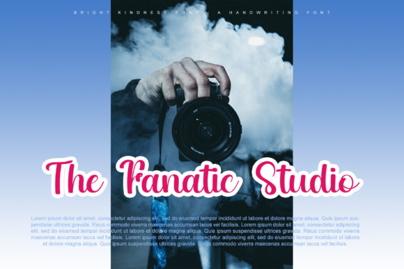 Bright Kindness Font - Preview 4