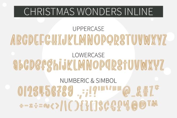 Christmas Wonders Font - Preview 3