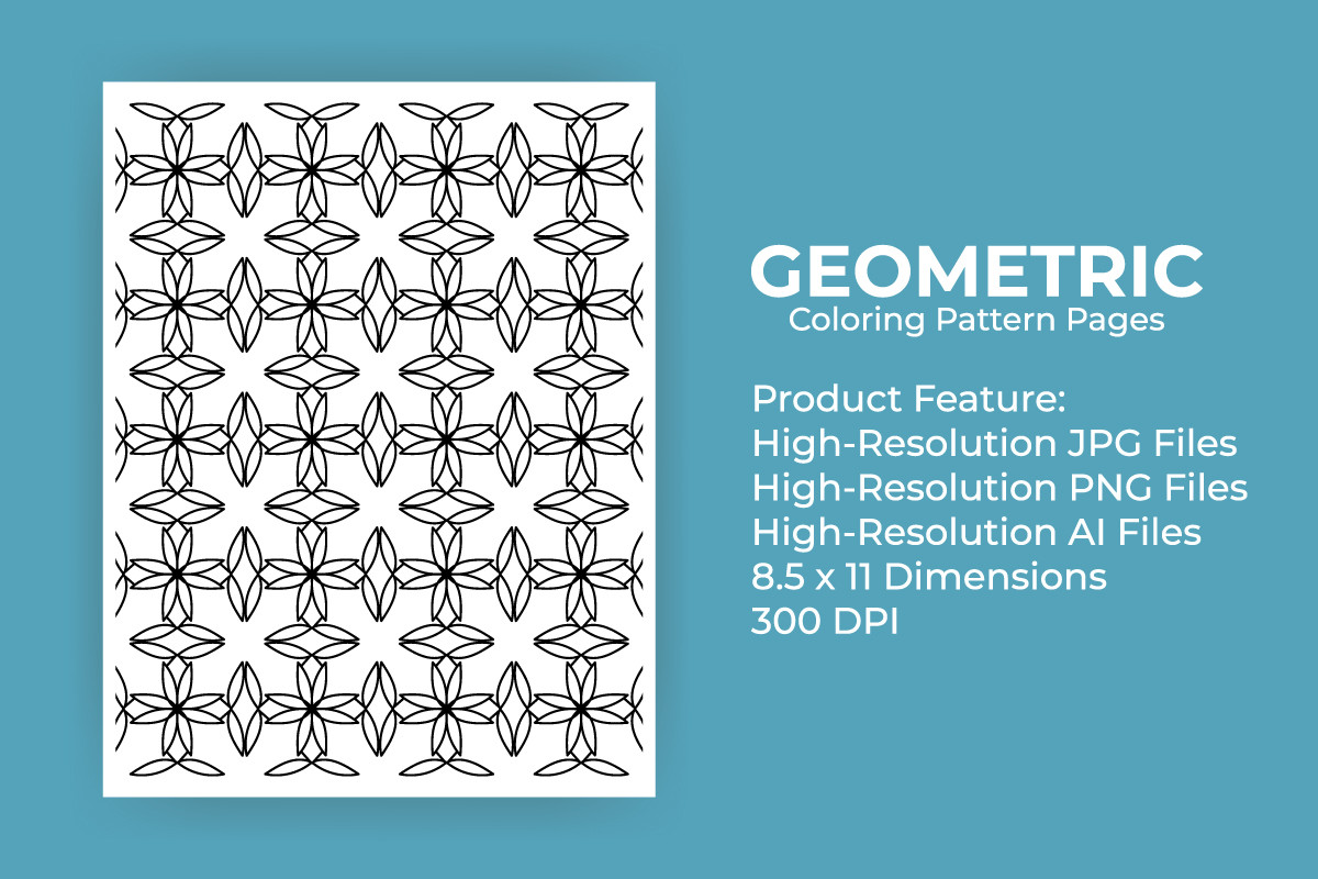 Coloring Pattern Pages Graphic by abdussamad · Creative Fabrica