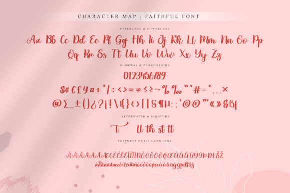 Faithful Font - Preview 5