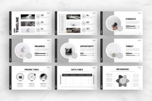 Google Slides Template - Grid Graphic by SlideThrive · Creative Fabrica