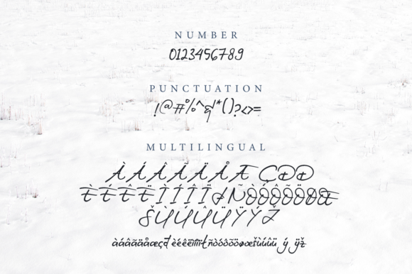 Kilimanjaroku Font PNG with transparent background - Preview 1
