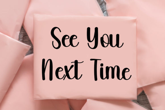 Milk Drink Font PNG with transparent background - Preview 4