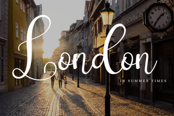November Caligraphy Font PNG with transparent background - Preview 1