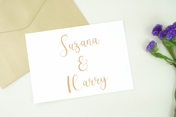 November Caligraphy Font PNG with transparent background - Preview 3