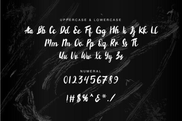 Sambul Font PNG with transparent background - Preview 1