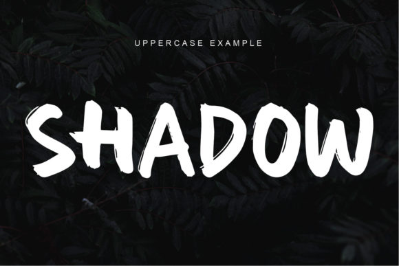 Shouter Font PNG with transparent background - Preview 1