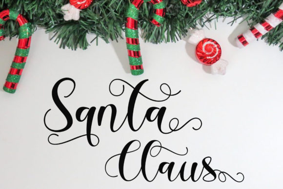 Christmas Shepherd Font PNG with transparent background - Preview 1