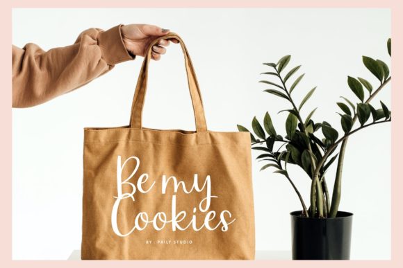 Mister Cookies Font PNG with transparent background - Preview 4