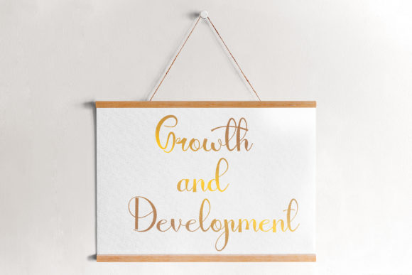 Plantswater Font PNG with transparent background - Preview 3