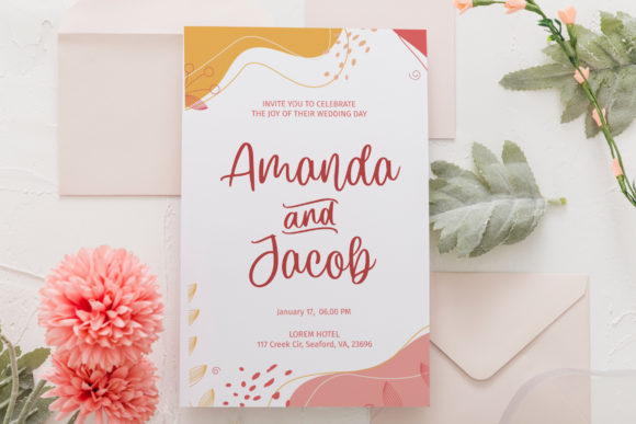 Silkplum Font PNG with transparent background - Preview 3