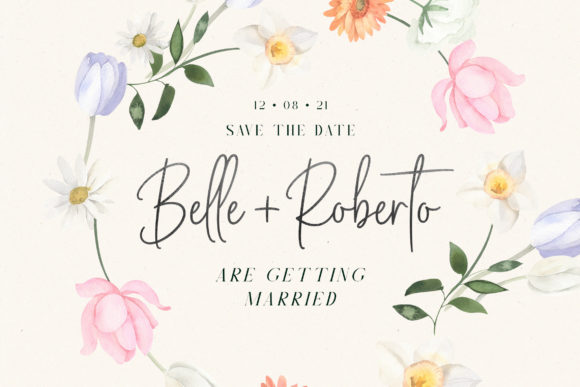 Bloomed Duo Font - Preview 2