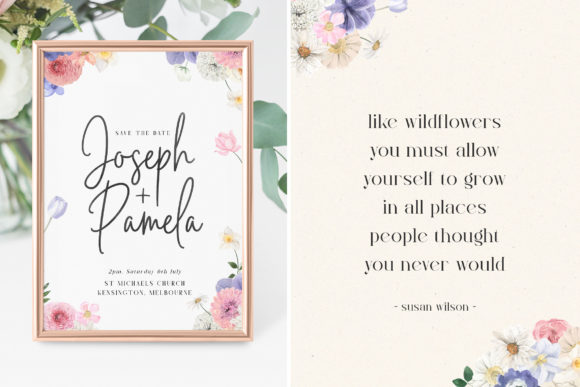 Bloomed Duo Font - Preview 5