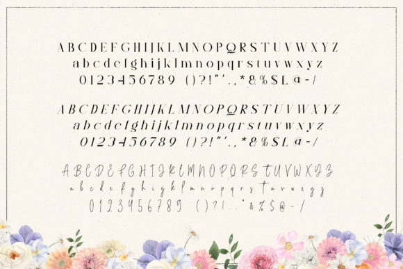 Bloomed Duo Font - Preview 6