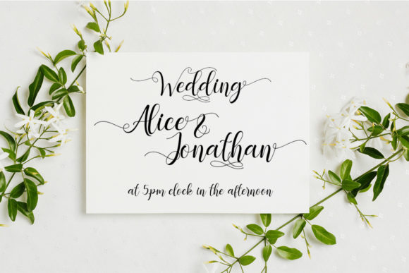 Blossom Font - Preview 6