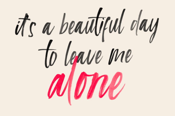 Calisatt Font - Preview 4