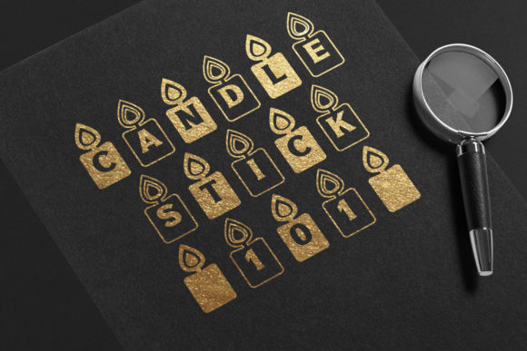 Candle Font - Preview 1