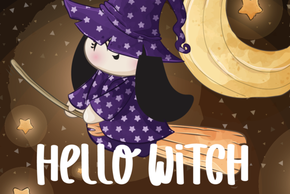 Candy Witch Font - Preview 2
