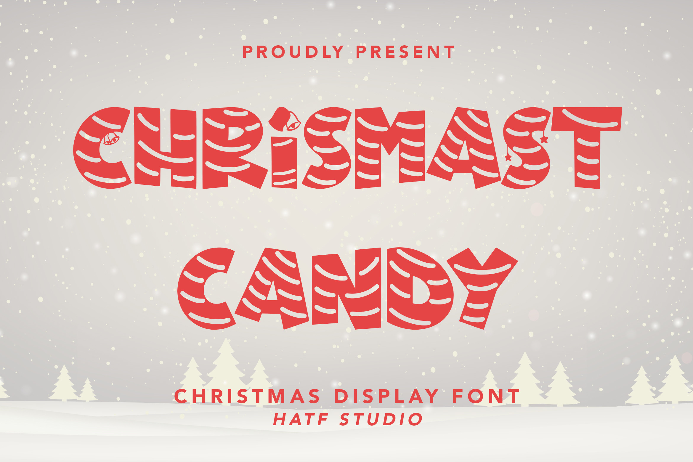 Christmas Candy Font - photo 1