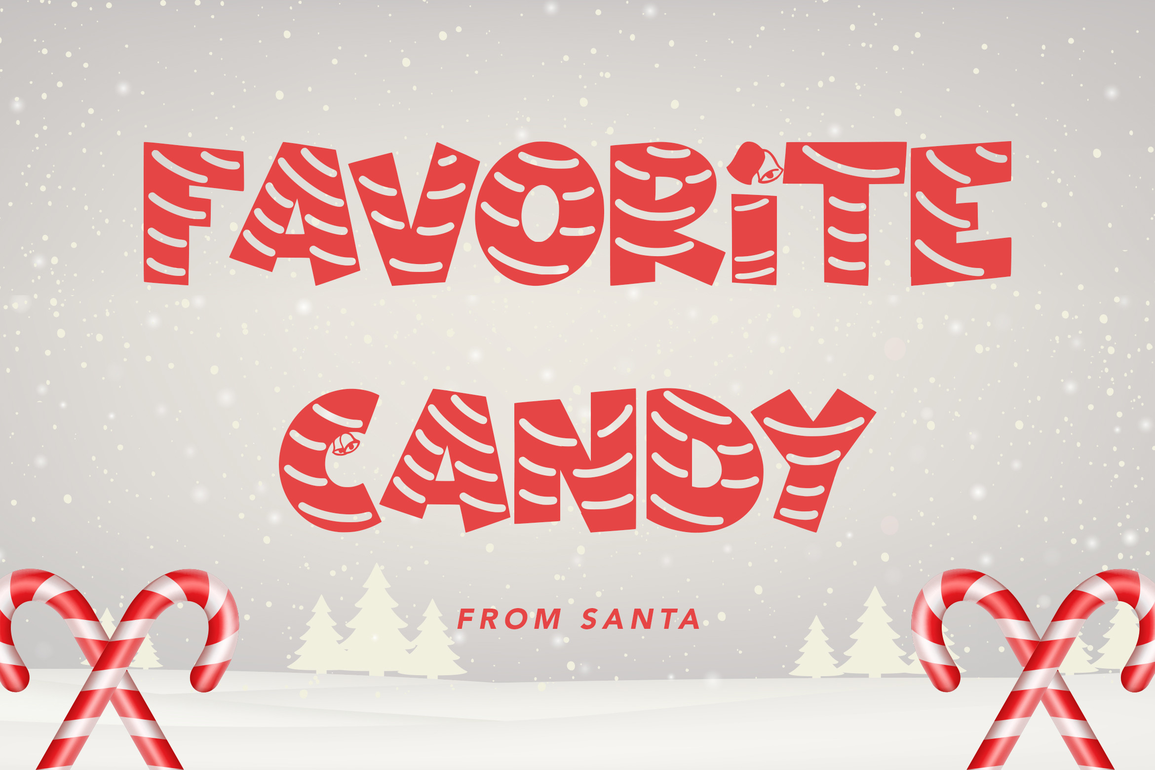Christmas Candy Font - photo 4
