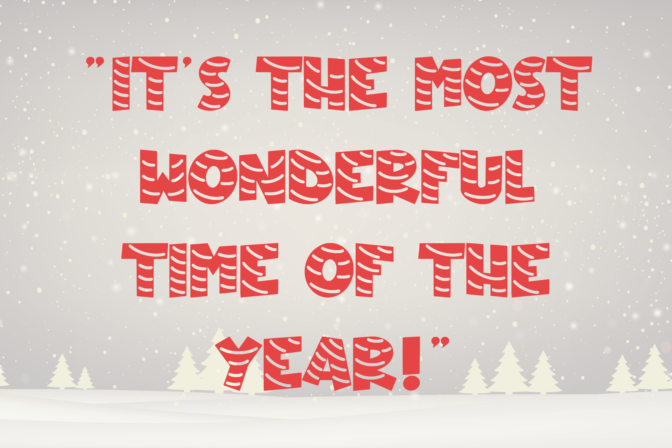 Christmas Candy Font - photo 6