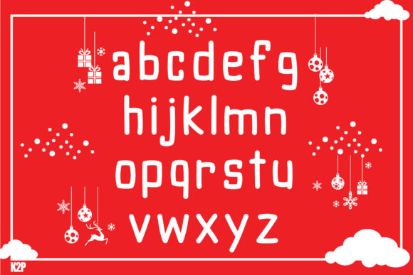 Christmas!! Font - Preview 2