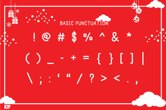 Christmas!! Font - Preview 5