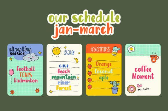 Eco King Font PNG with transparent background - Preview 3