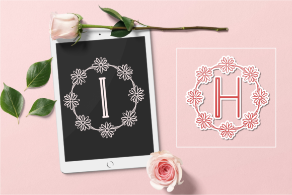 Evellin Monogram Font - Preview 2
