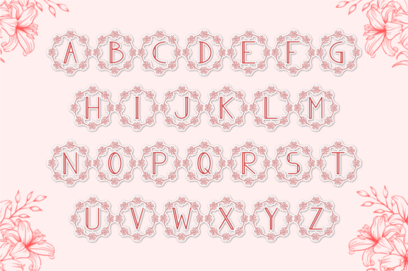 Evellin Monogram Font - Preview 3