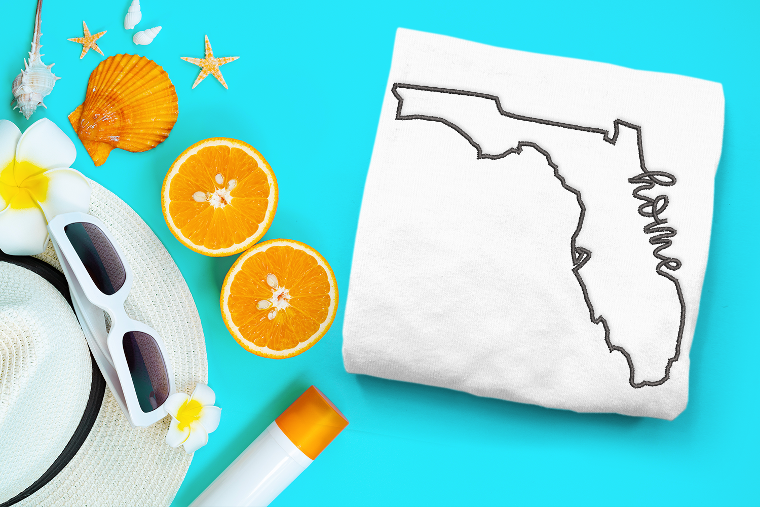 Florida Home State Outline